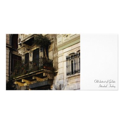 Balcony Card Photo Card Template by raftman