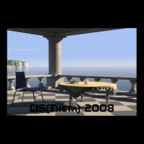 balcony, CIS(Theta) 2008 posters