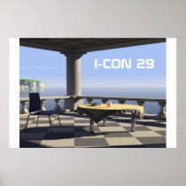 balcony, I-CON 29 Print
