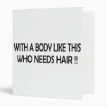 BALD 3 RING BINDER