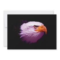 Bald American Eagle Invitation - Eagle Invites
