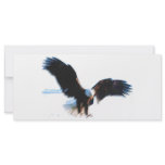 Bald American Eagle Landing Custom Rack Card