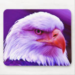 Bald American Eagle Mousepad