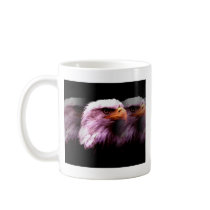 Bald American Eagle Coffee Mugs