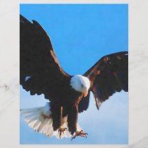 Bald American Eagle Personalized Flyer