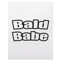 Bald Babe letterhead by cancerkarma Bald Babe letterhead