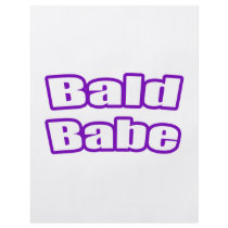 Bald Babe (Purple) Flyers
