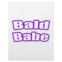Bald Babe (Purple) letterhead by cancerkarma Bald Babe (Purple) letterhead
