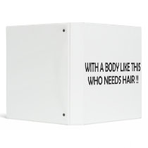 BALD 3 RING BINDER