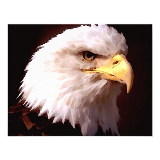 Bald Eagle American Eagle Personalized Announcements