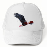 Bald Eagle American Flag Cap Mesh Hat