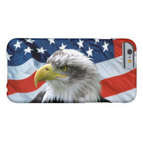 Bald Eagle American Flag iPhone 6 Case