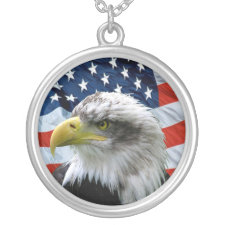 American Flag Necklaces