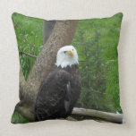Bald Eagle Throw Pillow