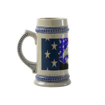 Bald Eagle and American Flag Mugs