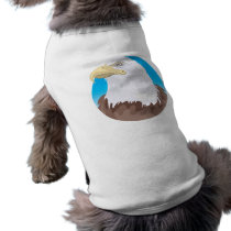 Bald Eagle Badge pet clothing