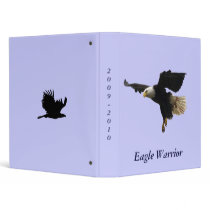 Bald Eagle Binder by HANDPRINTS Bald Eagle Binder