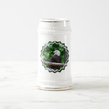 Bald Eagle Bird Beer Stein Mug