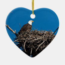 Bald Eagle Christmas Ornament