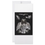 Bald Eagle Drawing, Inversion of Pencil drawing Full Color Rack Card