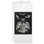 Bald Eagle Drawing, Inversion of Pencil drawing rack cards