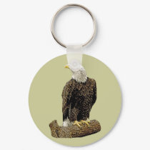 Bald Eagle Drawing keychains