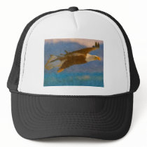 bald-eagle-flight_Painting hats by firstladycharities bald-eagle-flight_Painting hats