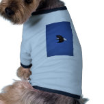 Bald Eagle flying across blue sky Dog T Shirt