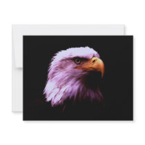 Bald Eagle Head invitations by made_in_atlantis Bald Eagle Head invitations