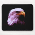Bald Eagle Head mousepads
