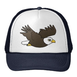 Bald Eagle in Flight Trucker Hat