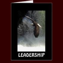 Bald Eagle LEADERSHIP Card cards