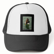 Bald Eagle Motivational Gift Trucker Hat