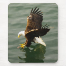 Bald Eagle Motivational Gift mousepads