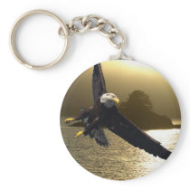 Bald Eagle Motivational Gifts Keychains