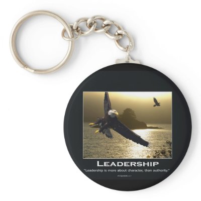 Bald Eagle Motivational Gifts Keychain by WILDERNESS_SHOP