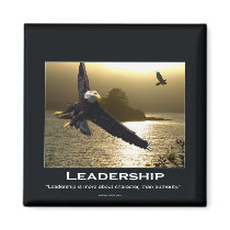 Bald Eagle Motivational Gifts Magnet