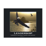Bald Eagle Motivational Postcard