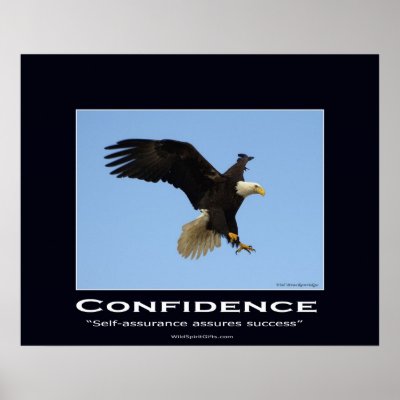 Inspirational Posters  Kids on Bald Eagle Motivational Poster From Zazzle Com