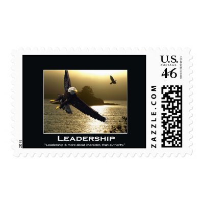 Bald Eagle Motivational Stamp by HANDPRINTS