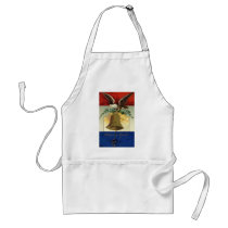 Bald Eagle, Olive Branches and Liberty Bell Apron