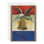 Bald Eagle, Olive Branches and Liberty Bell Custom Invite