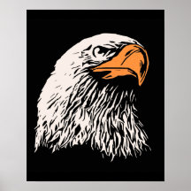 Bald Eagle Patriotic Posters