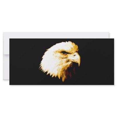 Bald Eagle Customized Rack Card by made_in_atlantis