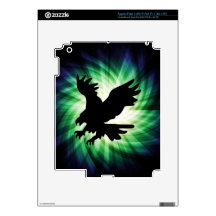 Bald Eagle Silhouette; Cool Skin For iPad 3