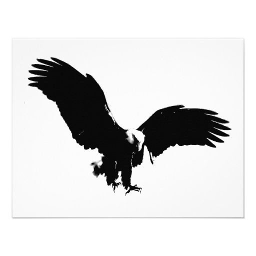 Black Eagle Silhouette