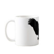 Bald Eagle Silhouette Coffee Mug