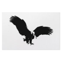 Bald Eagle Silhouette Customized Stationery