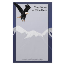 Bald Eagle Stationary stationery