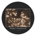 BALD EAGLE & SUNLIT WATER STICKER